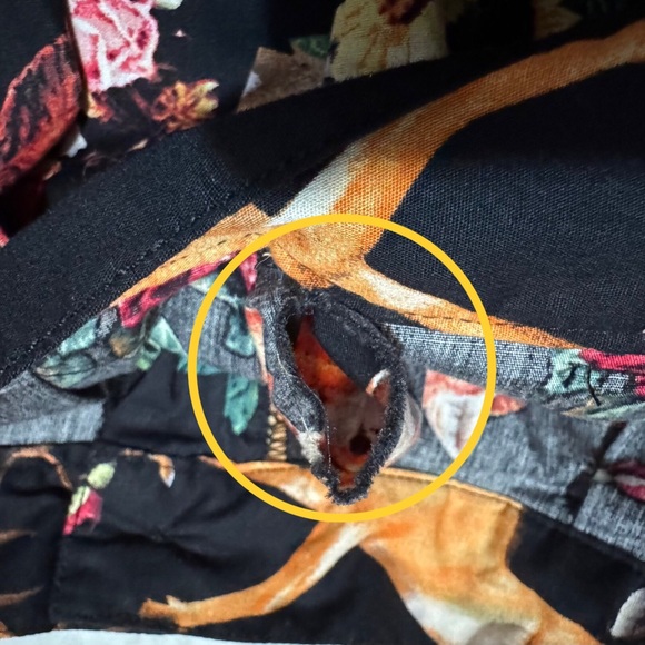 Hell Bunny Vixen Medium Hermeline Woodlands Skirt Fit Flare Animals Rockabilly - Picture 7 of 10